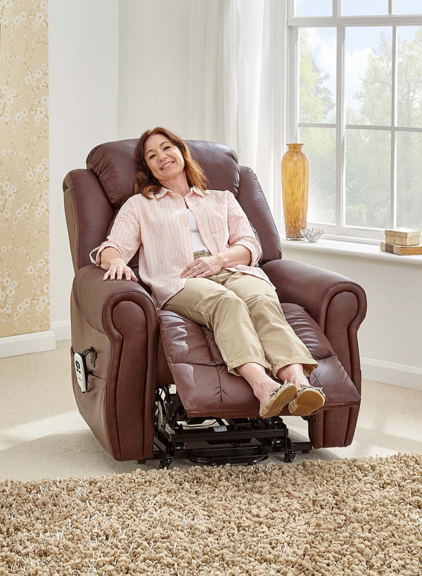 Wellington Riser Recliner in use
