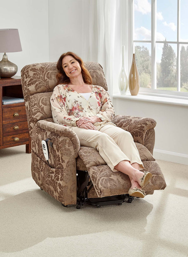 Madison Riser Recliner in use