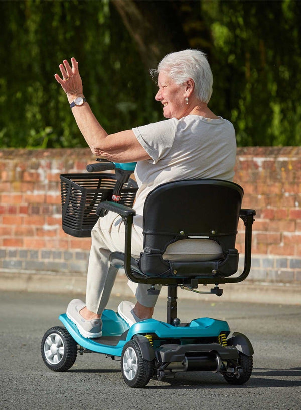 Li-Tech Air Plus Lithium Scooter in use