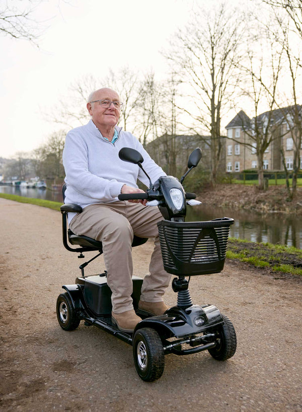 CareCo Forvas Mobility Scooter in use