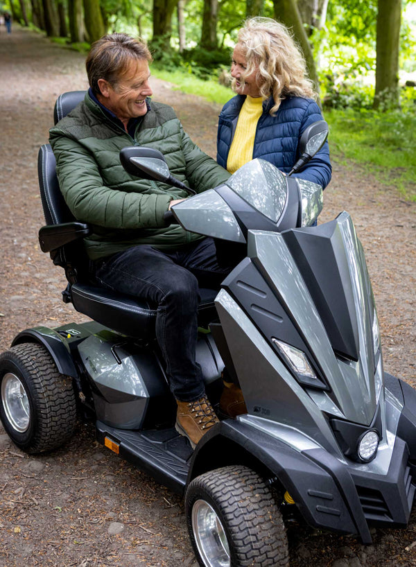 Adventurer X8 Mobility Scooter in use