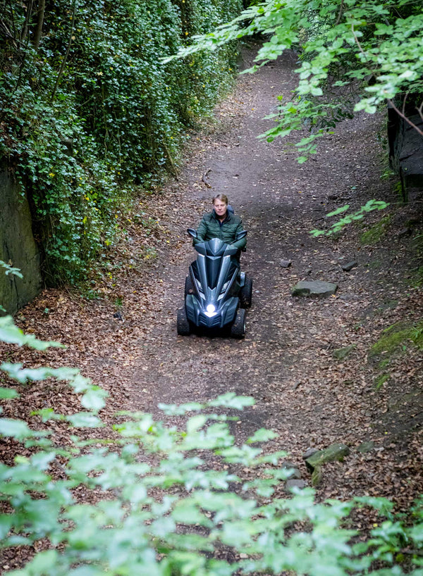 Adventurer X8 Mobility Scooter in use
