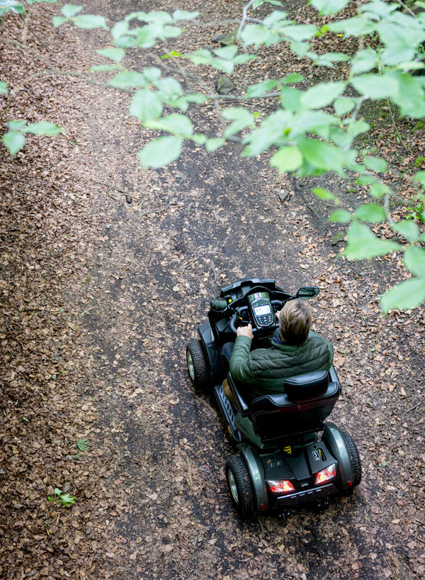 Adventurer X8 Mobility Scooter in use