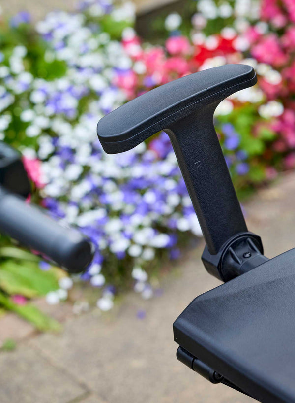 Li-Tech Cybex Electric Folding Scooter in use