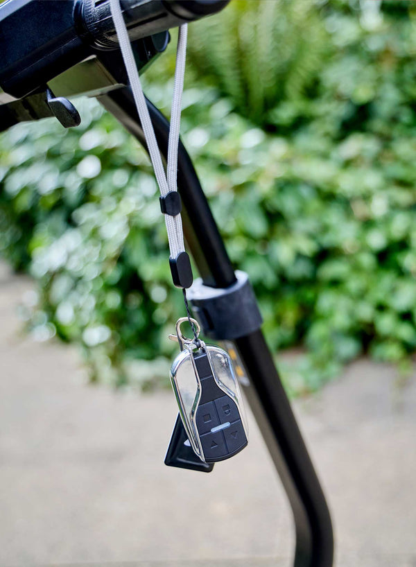 Li-Tech Cybex Electric Folding Scooter in use