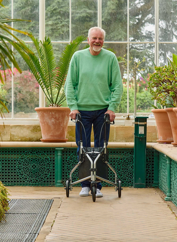 CareCo Veslar Tri-Walker in use