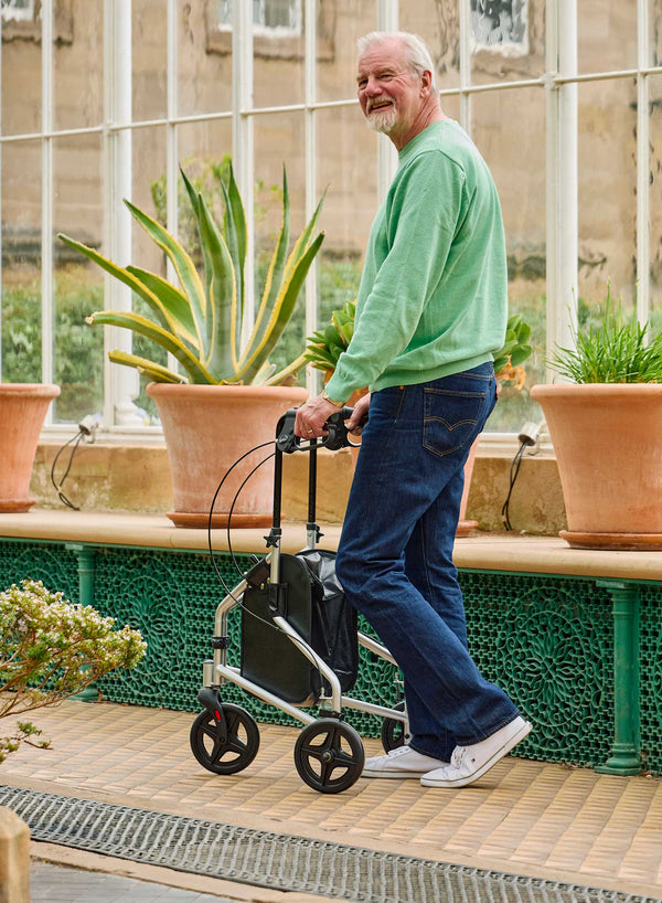 CareCo Veslar Tri-Walker in use
