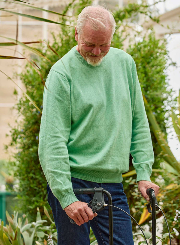CareCo Veslar Tri-Walker in use