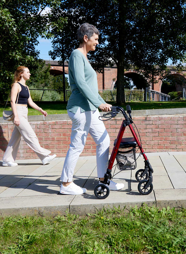 CareCo Aluminium Glider 2.0 in use