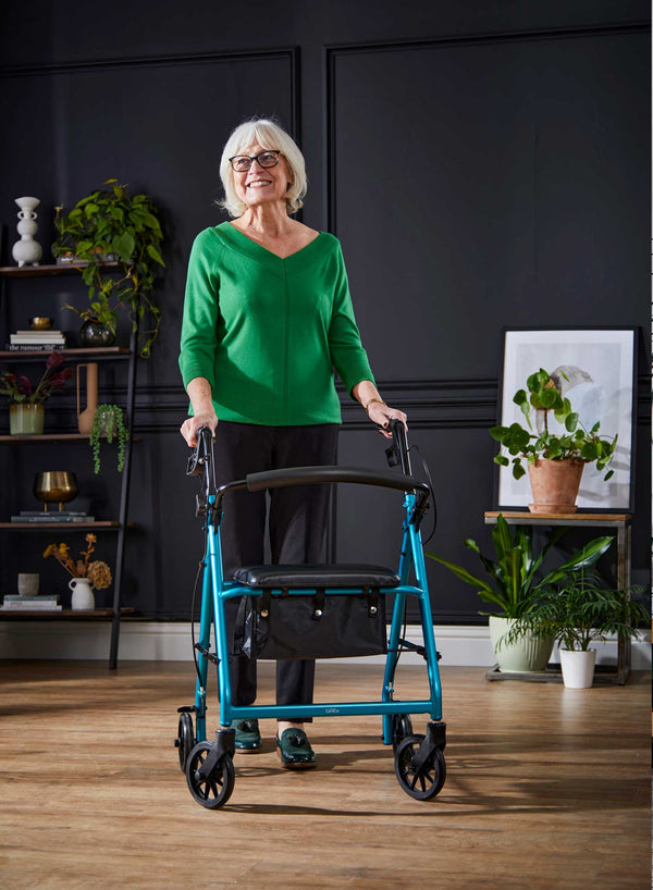 CareCo Zest Rollator in use