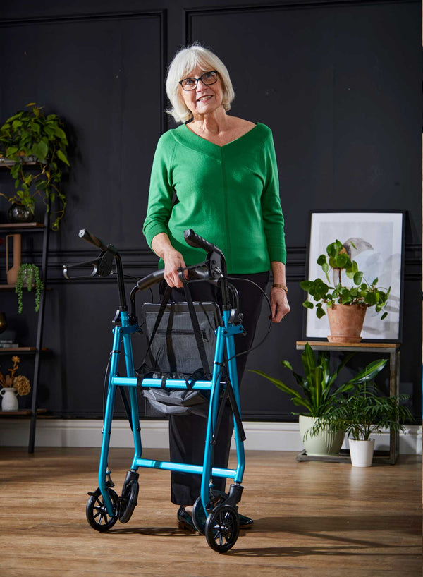 CareCo Zest Rollator in use