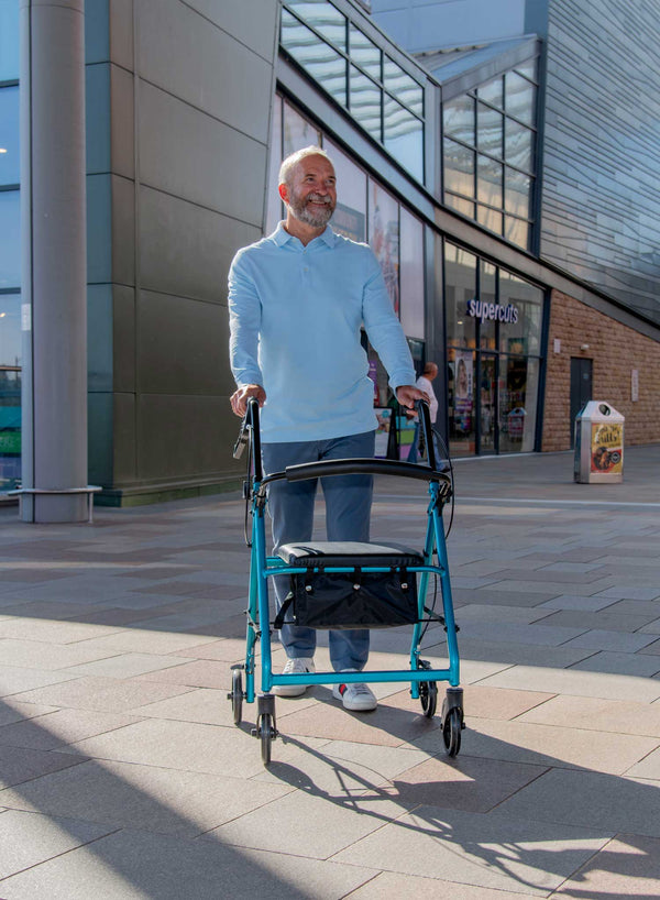 CareCo Zest Rollator in use