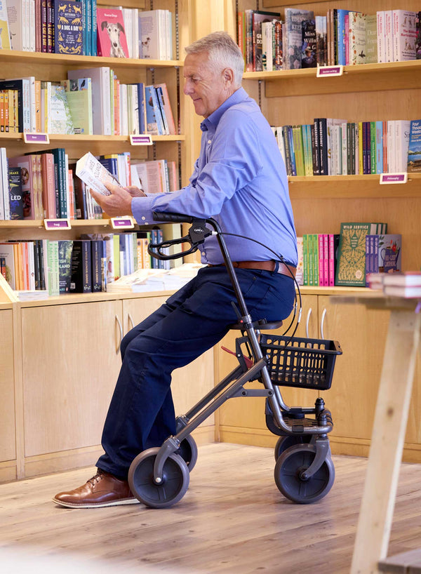 CareCo Metro Rollator in use