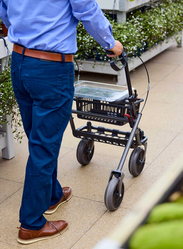 CareCo Metro Rollator in use