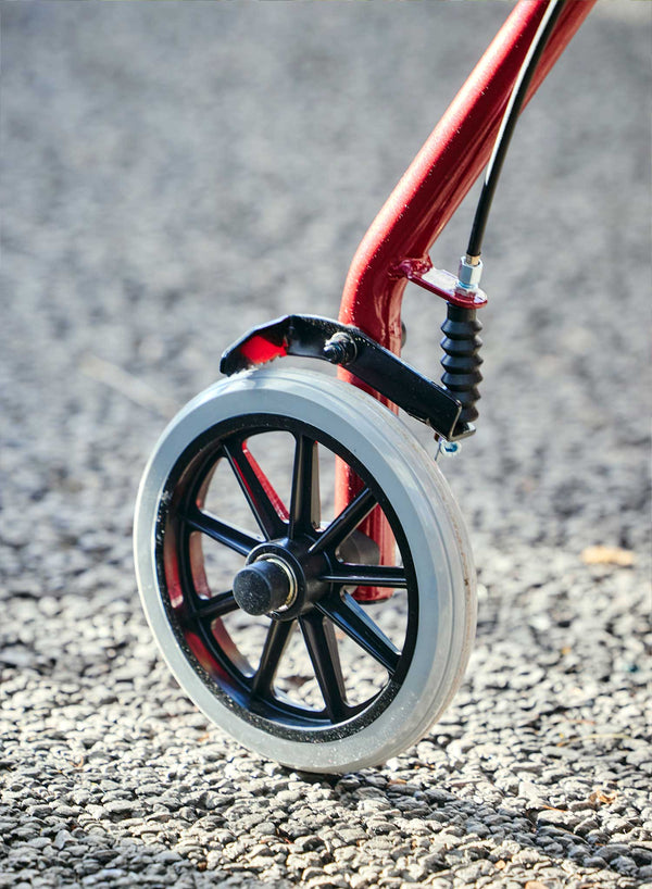 CareCo Spirit Rollator in use
