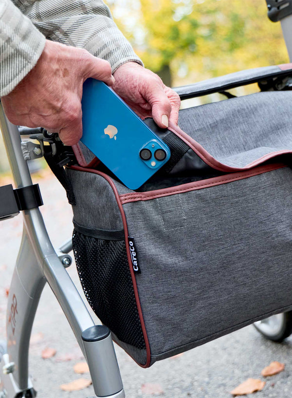 X-Go Zipp Rollator in use