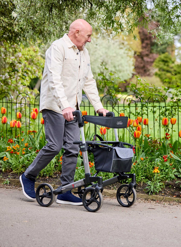 Integra Rollator in use