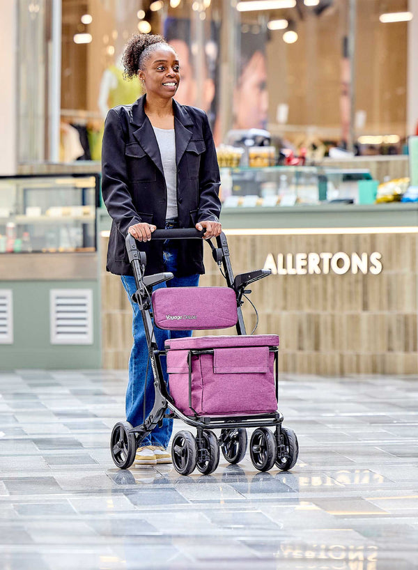 Voyage Deluxe Stroller in use