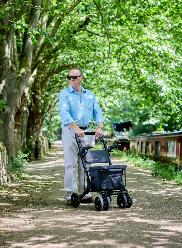 Voyage Deluxe Stroller in use