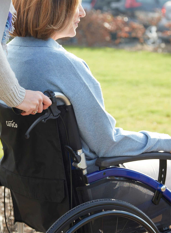 CareCo Ergo Pro Self Propelled Wheelchair - 20" in use