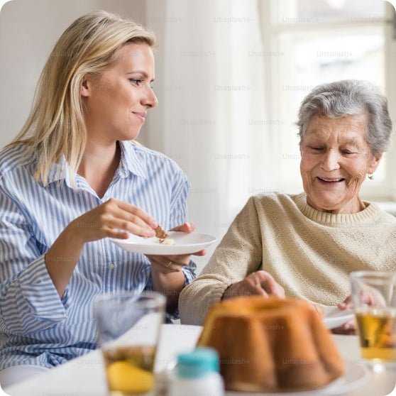 Helping elderly family members