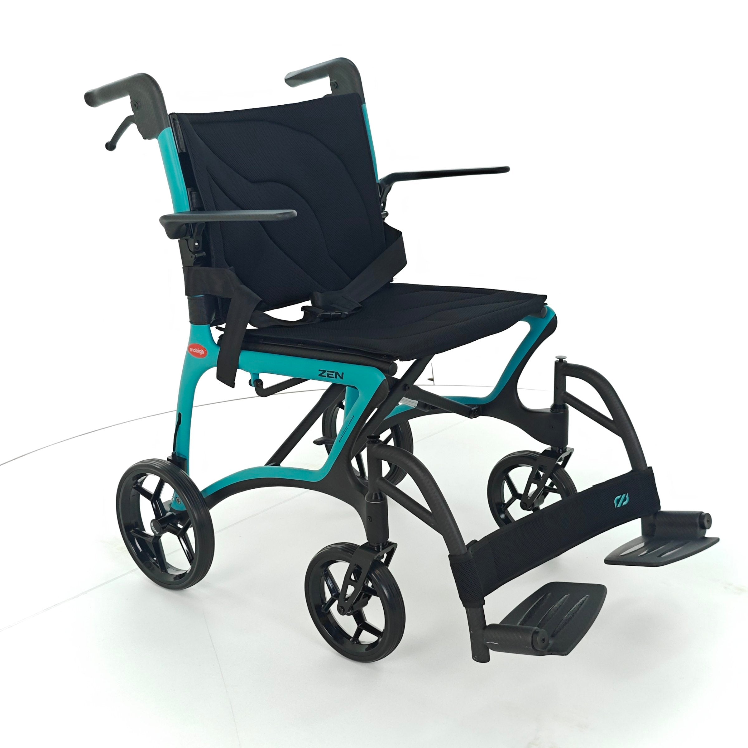 iConnect Zen Carbon Transit Wheelchair – Excellent condition – Mobigo