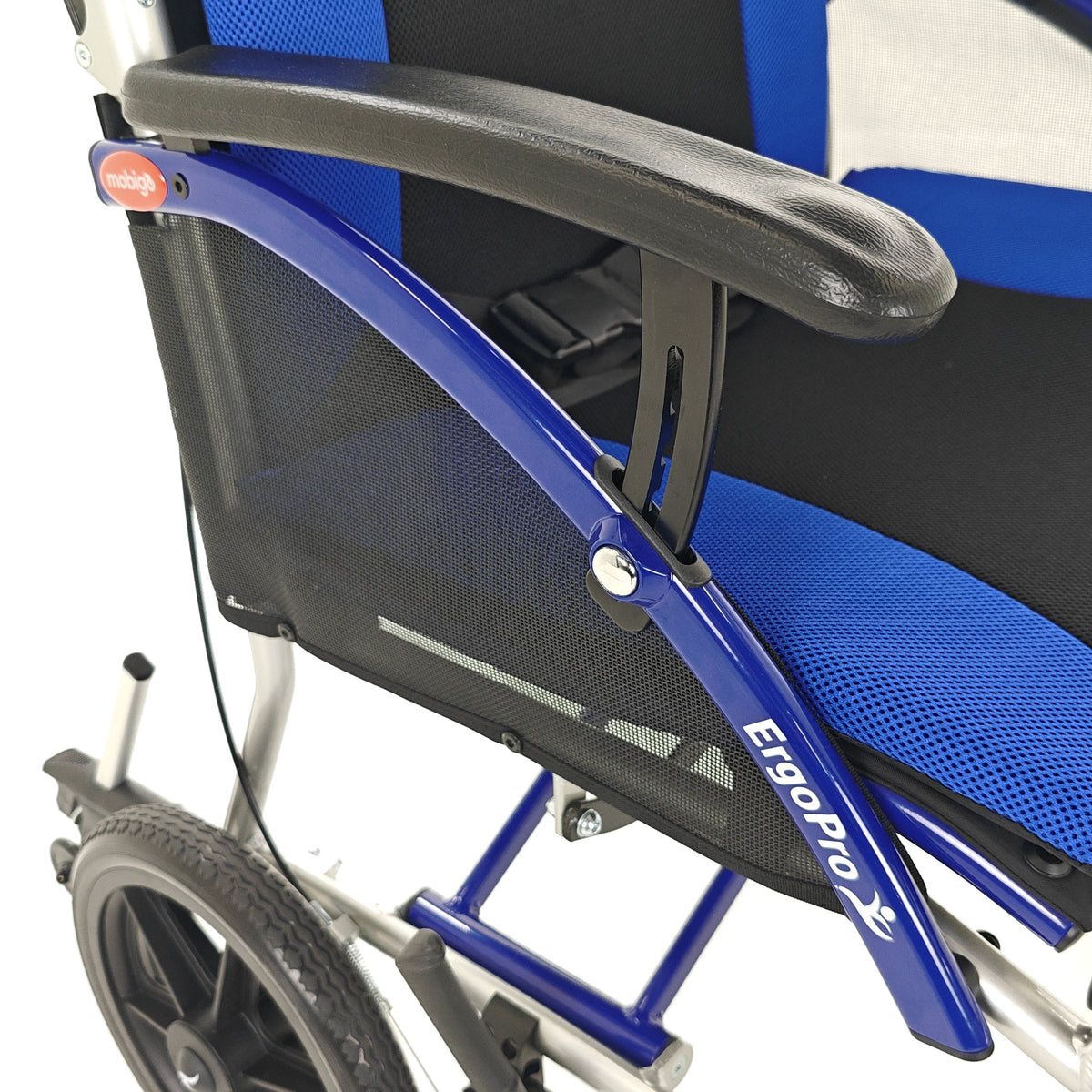 CareCo Ergo Pro Transit Wheelchair - 22"