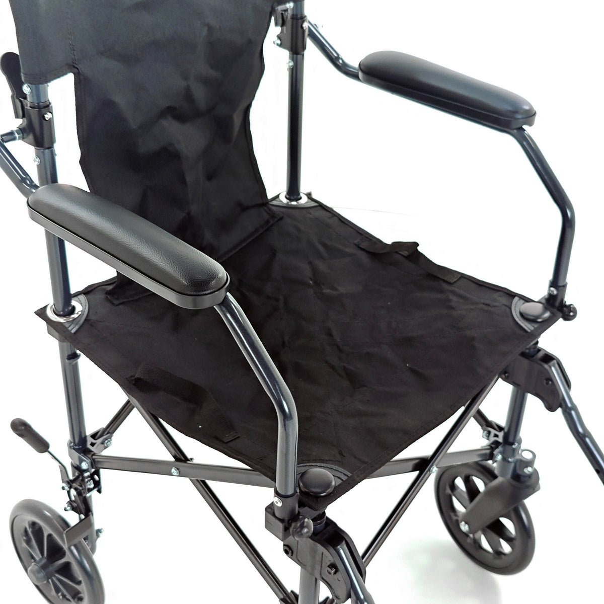 CareCo Fold and Go Wheelchair with Carry Bag