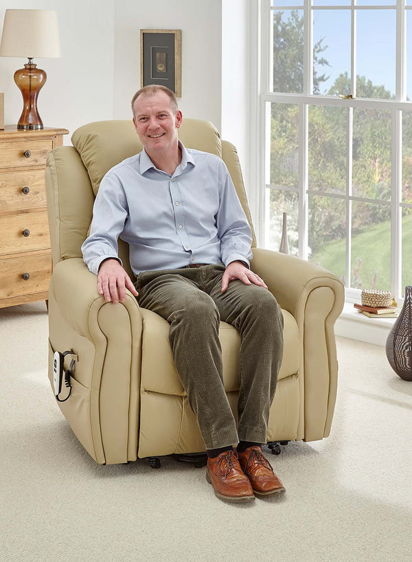 Wellington Riser Recliner in use