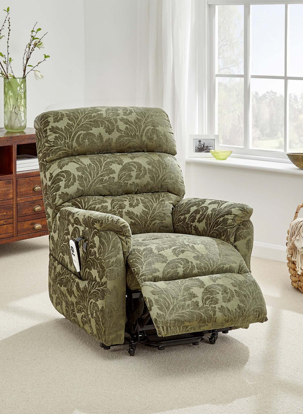 Madison Petite Riser Recliner in use