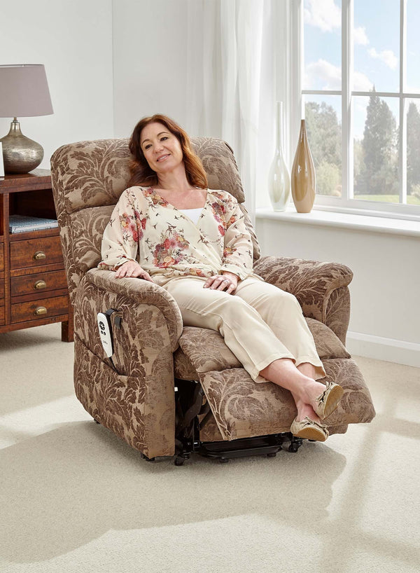 Madison Petite Riser Recliner in use
