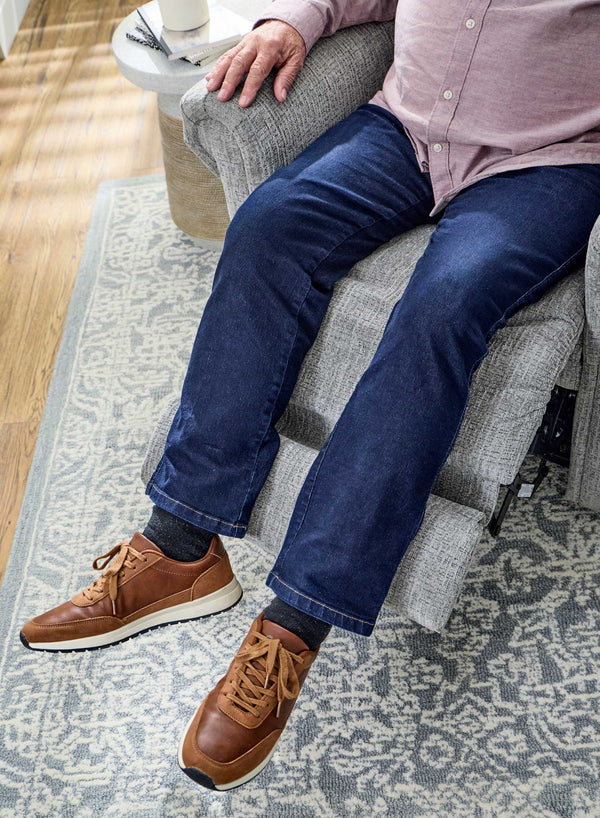 Richmond 4-Motor Riser Recliner in use