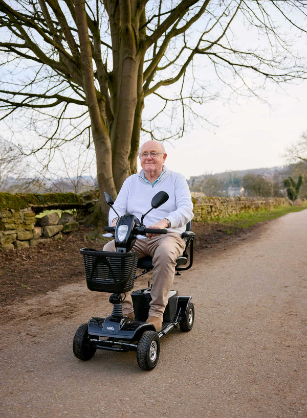 CareCo Forvas Mobility Scooter in use