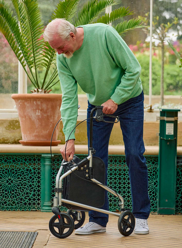 CareCo Veslar Tri-Walker in use