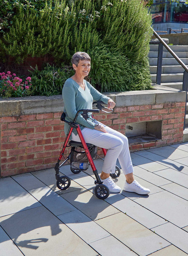 CareCo Aluminium Glider 2.0 in use