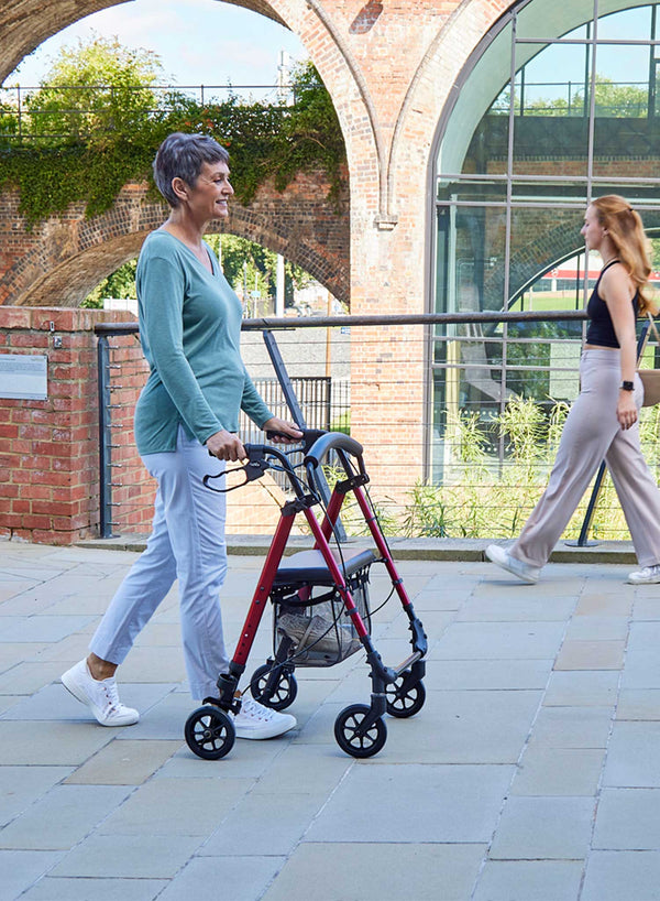CareCo Aluminium Glider 2.0 in use