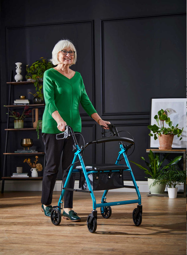 CareCo Zest Rollator in use
