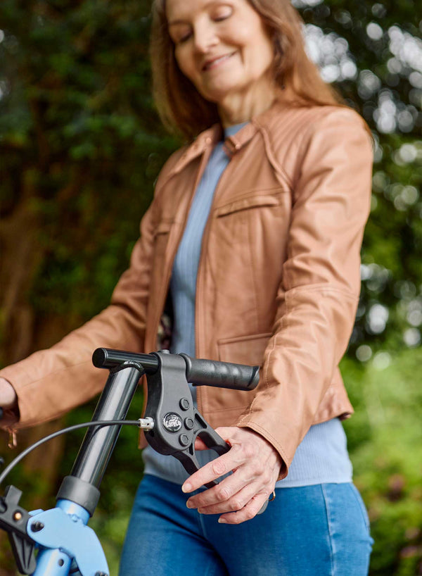 CareCo Oracle Rollator in use