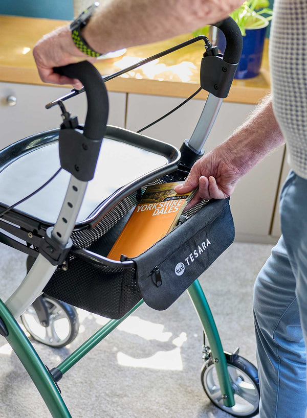 Tuni Tesara Rollator in use