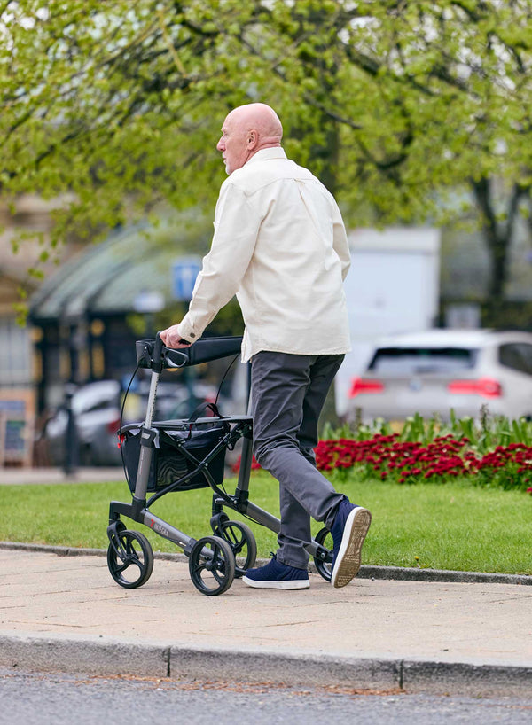 Integra Rollator in use