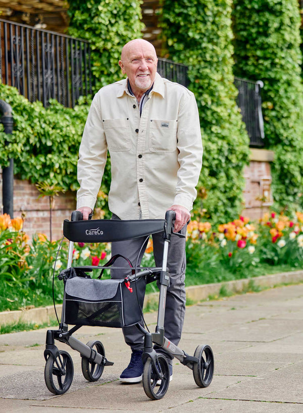 Integra Rollator in use