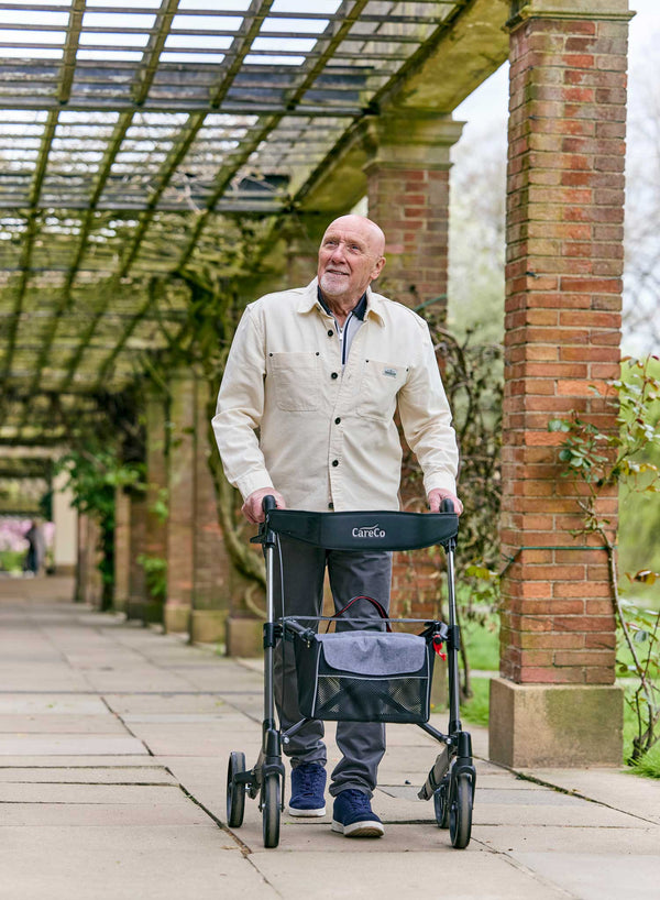 Integra Rollator in use