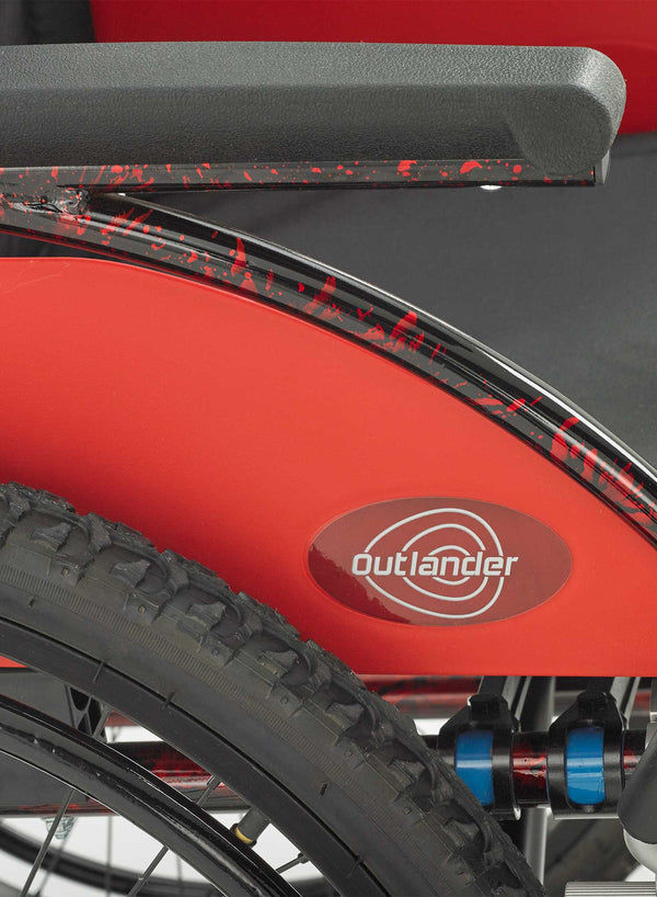 Outlander All-Terrain Wheelchair in use