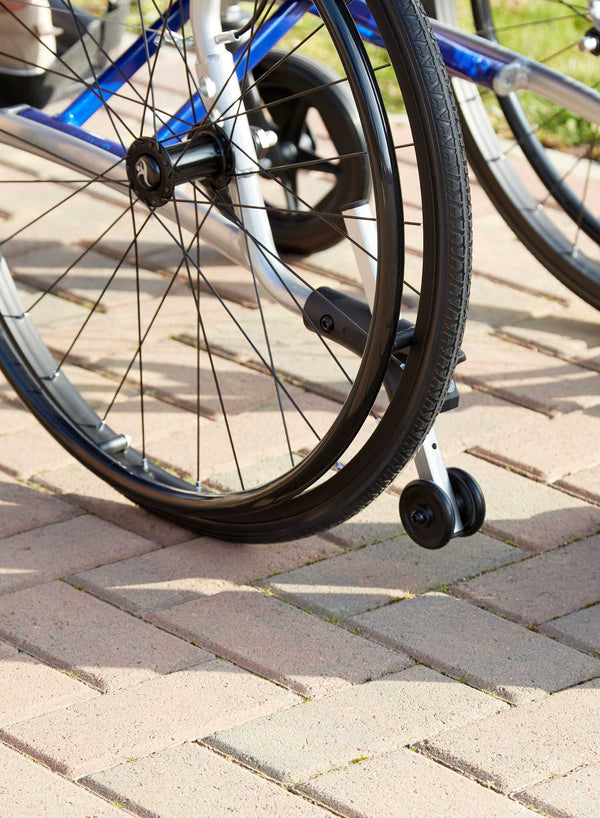 CareCo Ergo Pro Self Propelled Wheelchair - 20" in use