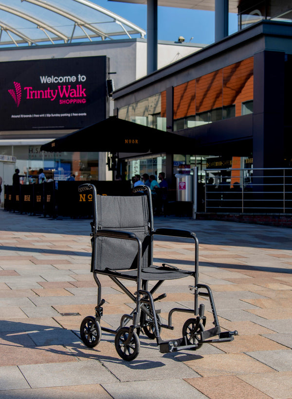 Xpedition Transport Chair in use